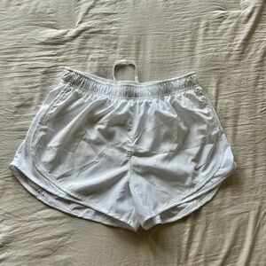 Women’s White Athletic Nike Shorts